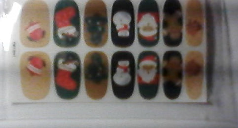 Fingernail Polish Stickers - Holiday (2.99/ea)