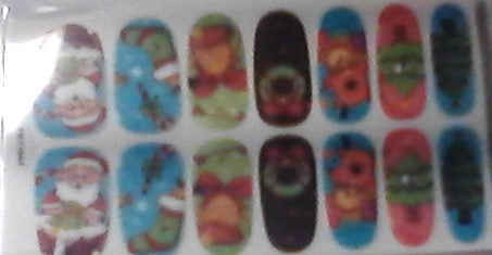 Fingernail Polish Stickers - Holiday (2.99/ea)